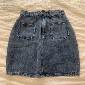 LF CARMAR denim pencil skirt